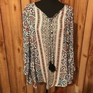 Bohemian Paisley Blouse